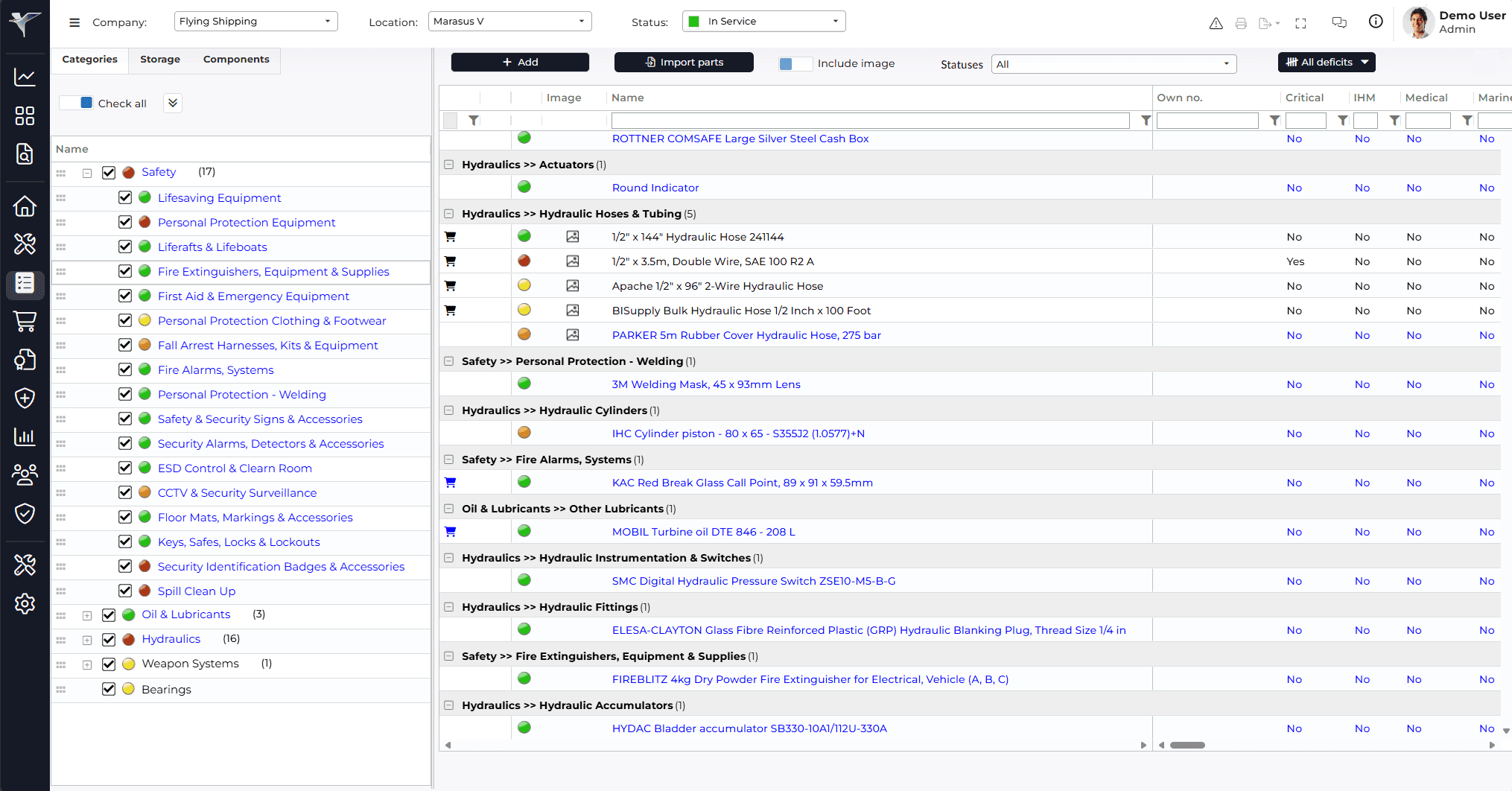 marad-feature-inventory-overview