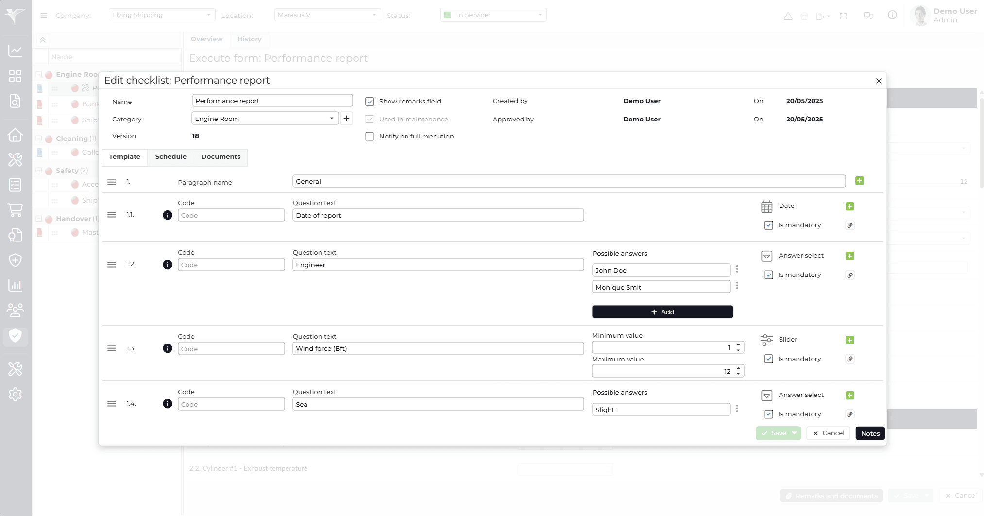 marad-feature-qhse-checklist