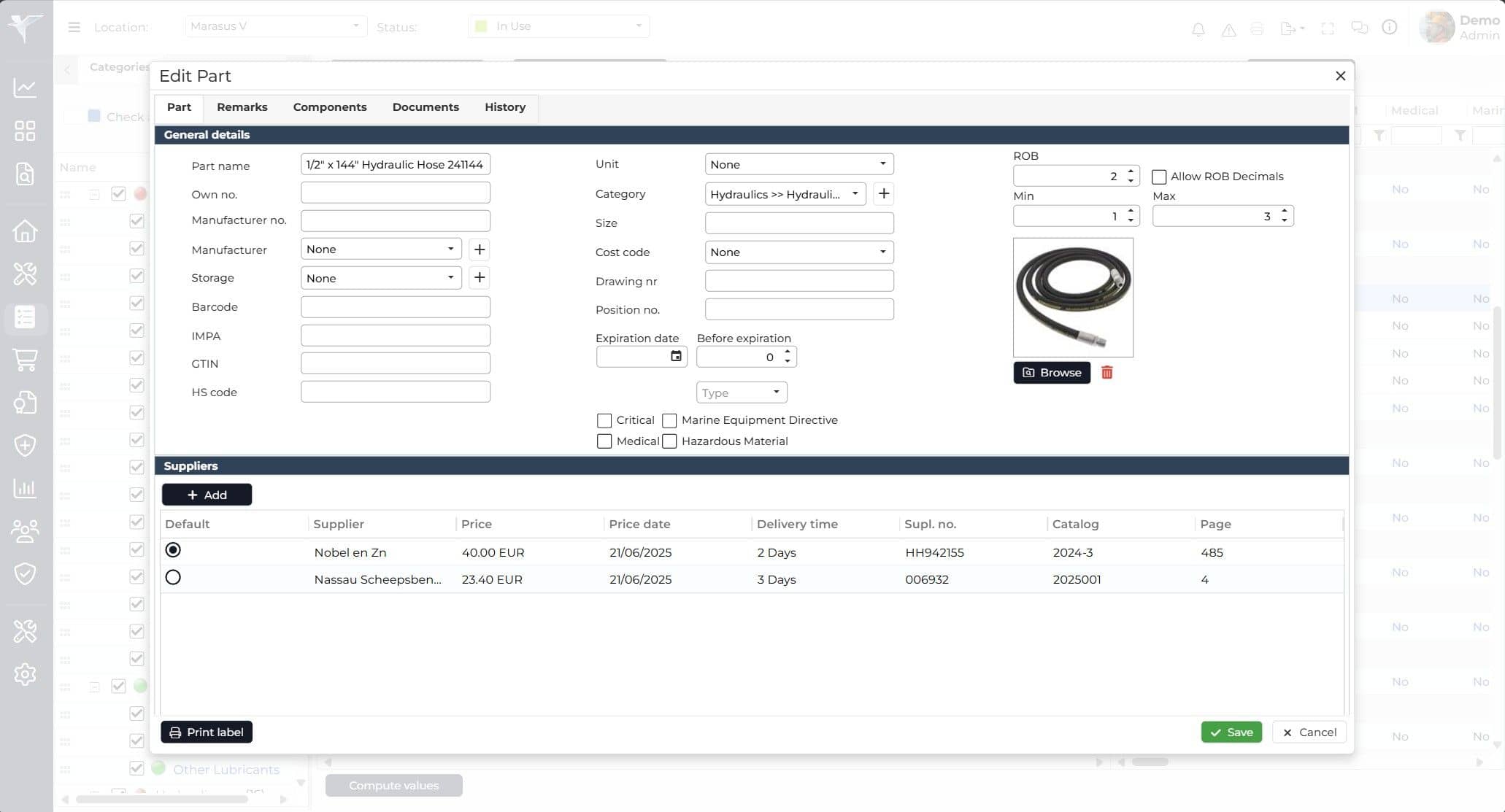 marad-inventory-part